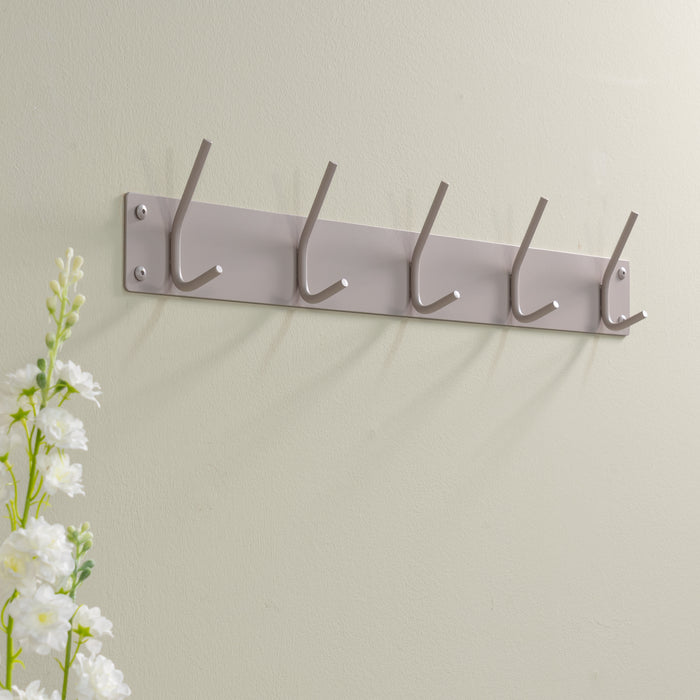 Spinder Design Fusion 5 Wandkapstok - Silky Taupe