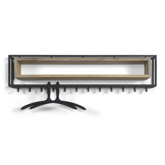 Spinder Design School Kapstok - Zwart Bruin