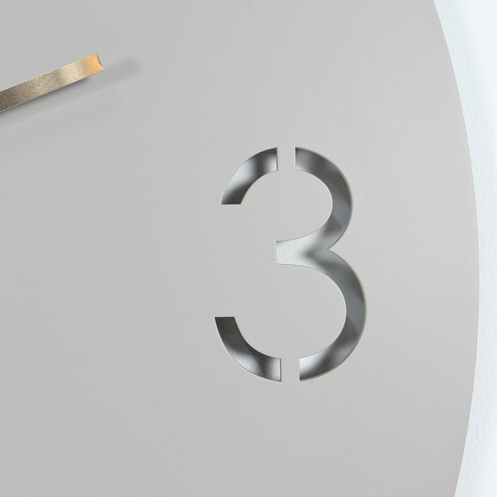 Spinder Design Time Wandklok Ø 40 cm - Silky Taupe