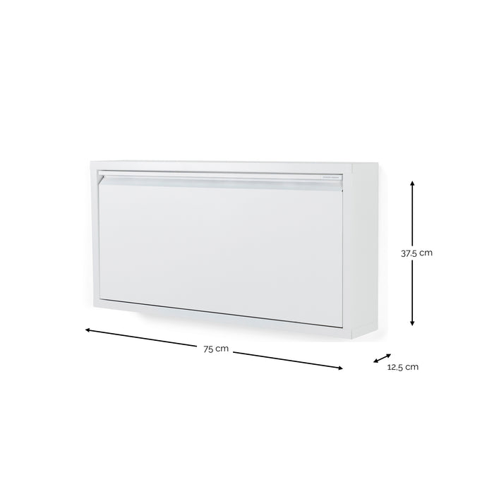 Spinder Design Billy 1 Schoenenkast - Wit