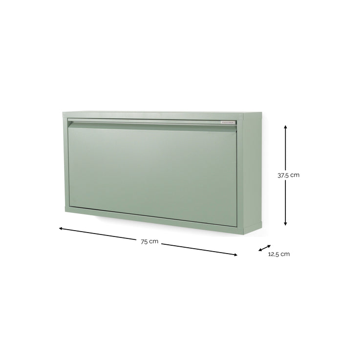 Spinder Design Billy 1 Schoenenkast - Dusty Green