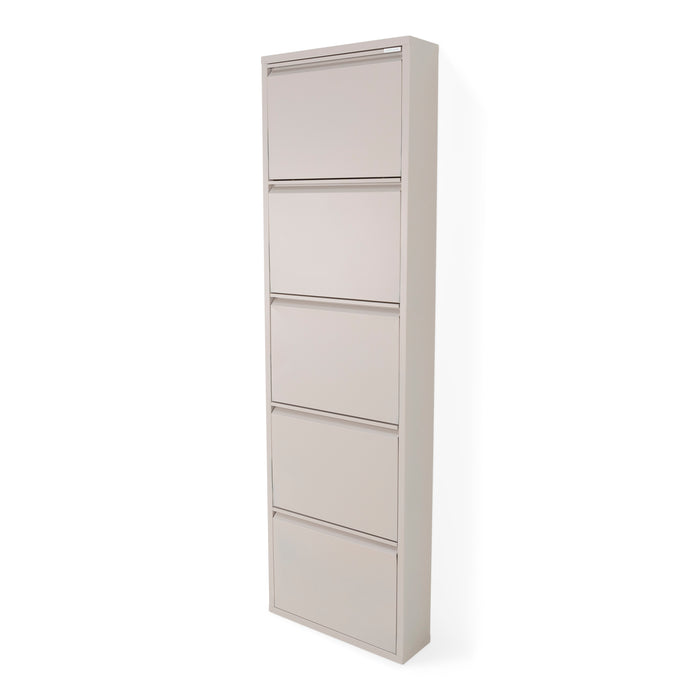 Spinder Design Billy 5 Schoenenkast - Silky Taupe