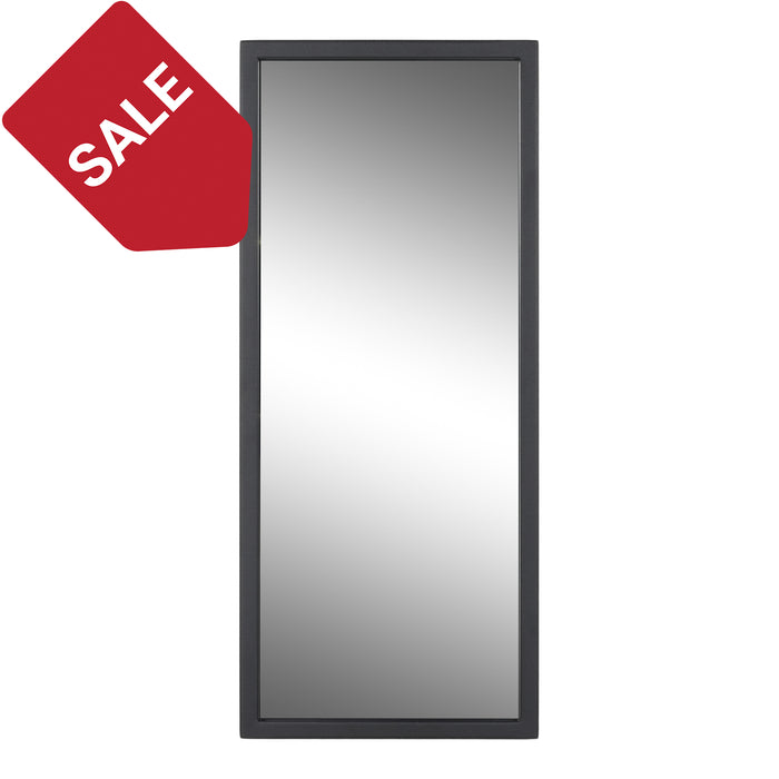 Spinder Design School Wandspiegel - H 70 x B 30 cm - Zwart