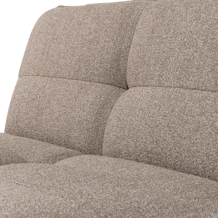 vtwonen Cluster 1-zits element - Bouclé - Khaki bruin - 82x105x93