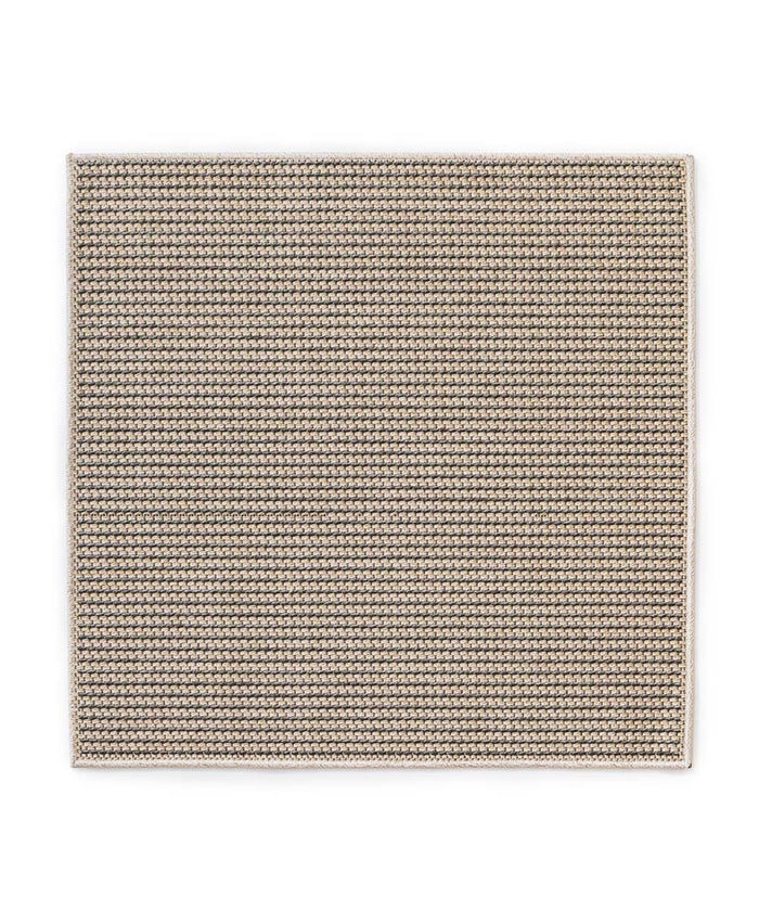 Boho&me Vierkant jute buitenkleed - Sunny beige - 150x150 cm