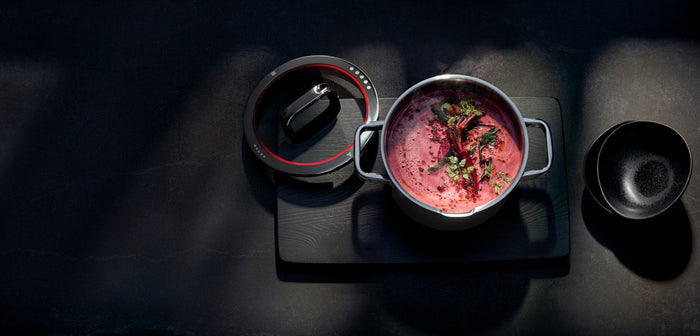 WMF Function 4 Kookpan midden - Ø240mm - Rood