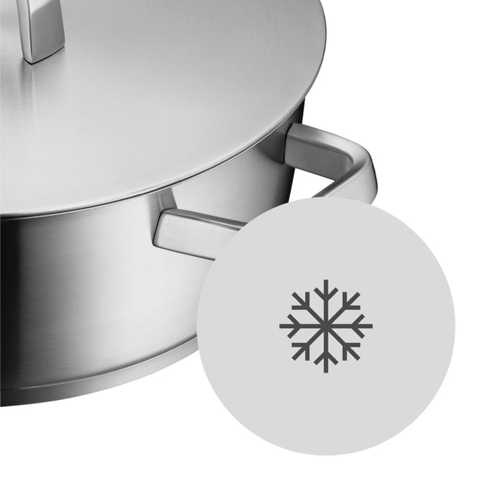 WMF Iconic Kookpan laag met deksel - Ø220mm