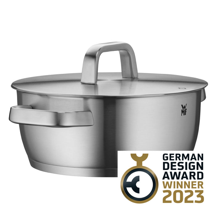 WMF Iconic 2-delige set kookpan hoog + laag - Ø220mm