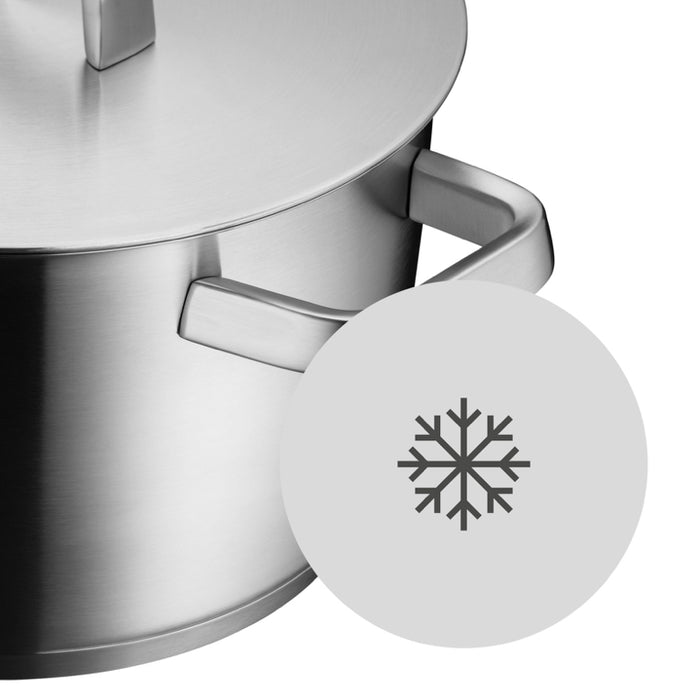 WMF Iconic 2-delige set kookpan hoog + laag - Ø220mm