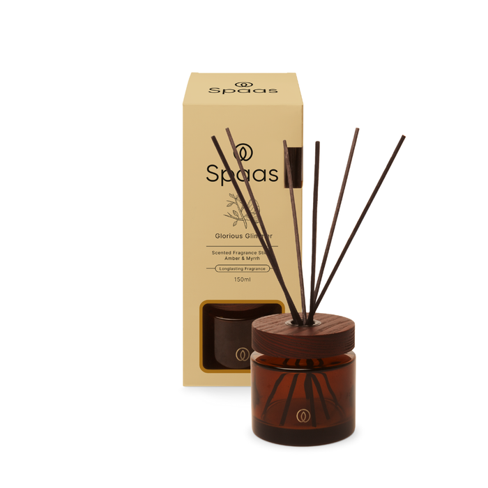 Spaas Iconic Geurstokjes - Glorious Glimmer - 150ml - 2 stuks
