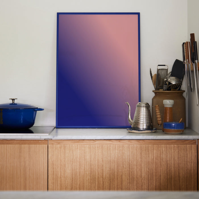 Paper Collective Absorb 03 Poster 50 x 70 cm - Purple / Blue