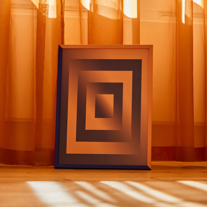 Paper Collective Absorb 06 Poster 30 x 40 cm - Purple / Blue