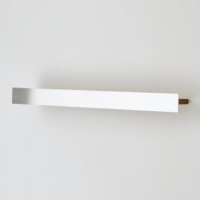 Paper Collective Gallery Wandplank B 80 cm - Brushed Steel