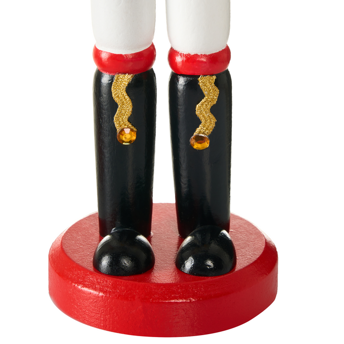 Beliani - LAGAN - Decoratief figuur set van 3 - Rood - Dennenhout