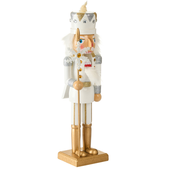 Beliani - LJUNGAN - Decoratief figuur - Wit - Dennenhout