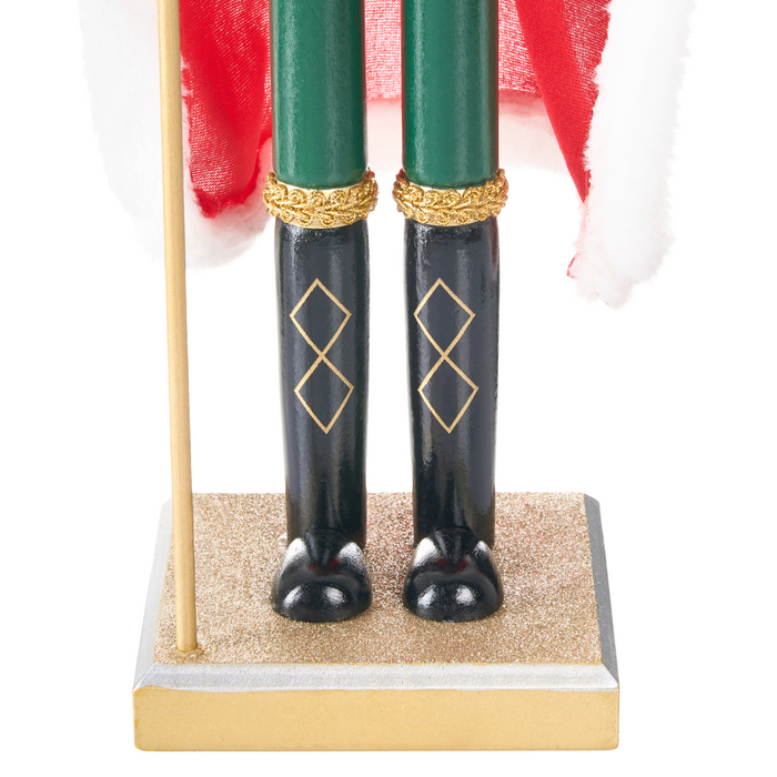 Beliani - HALLSJON - Decoratief figuur - Rood - Dennenhout