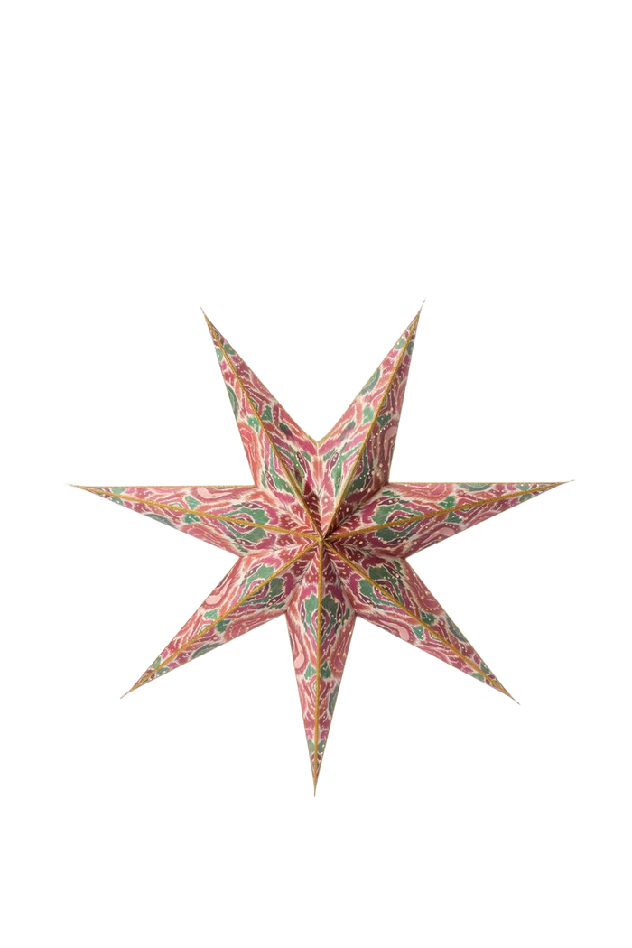 Sissy-Boy Multicolour kerstster met led-licht medium