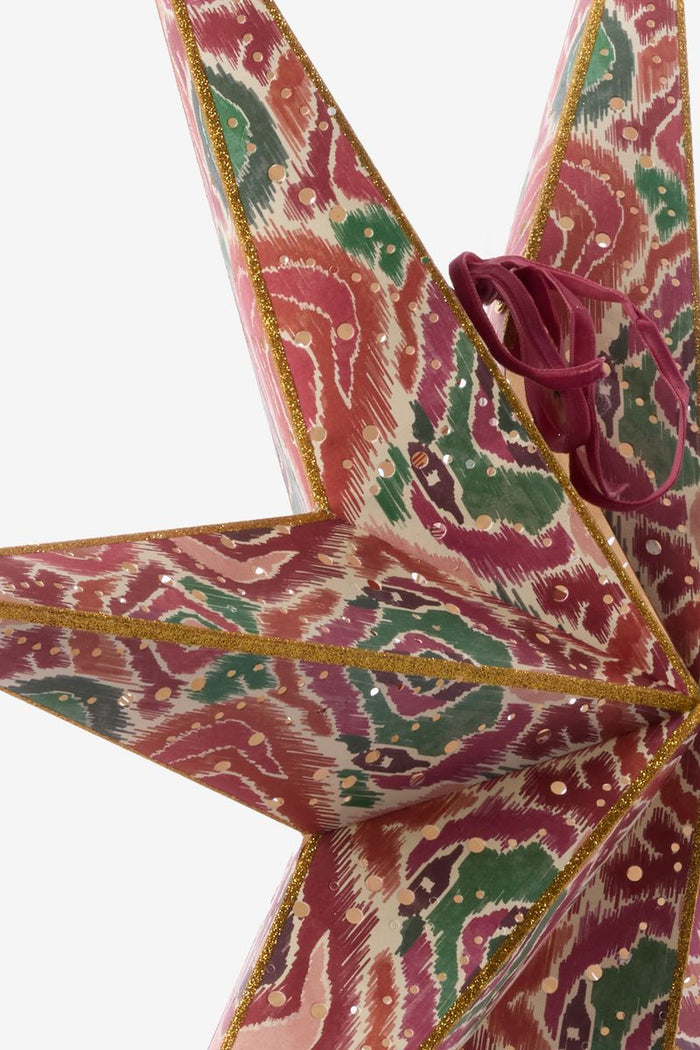 Sissy-Boy Multicolour kerstster met led-licht medium