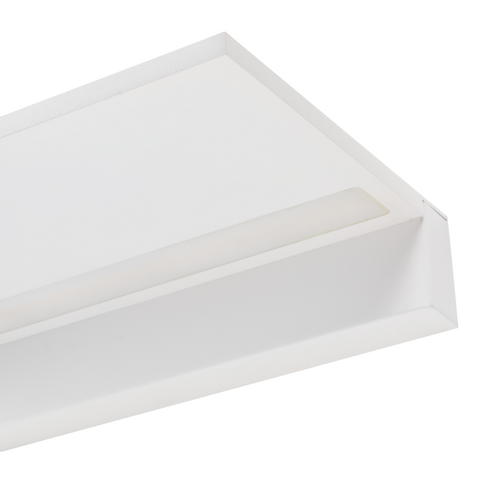 Beliani - FERREIRA - Foto- en spiegellamp - Wit - Metaal