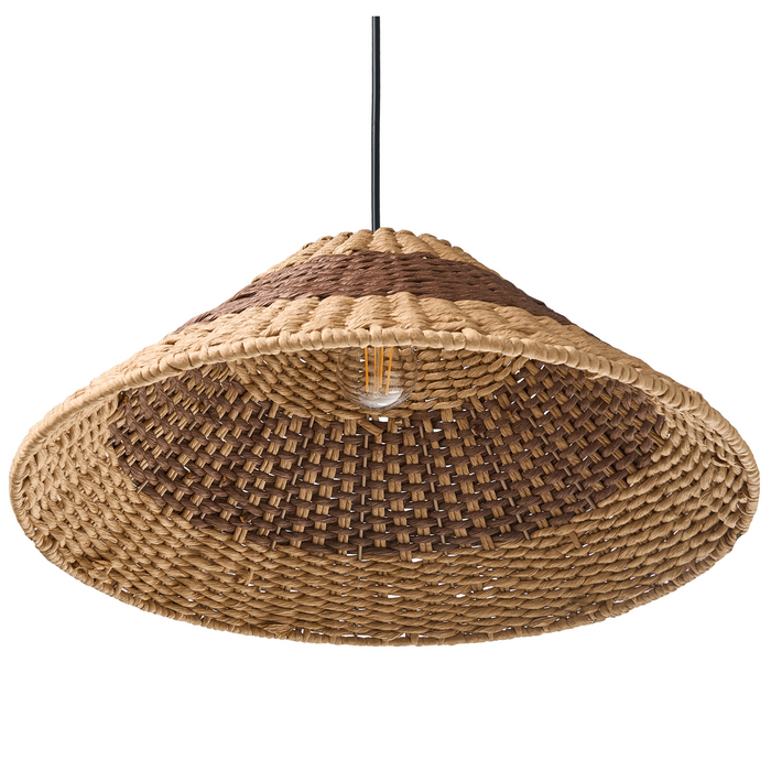 Beliani - BANCAL - Hanglamp - Naturel - Papierkoord