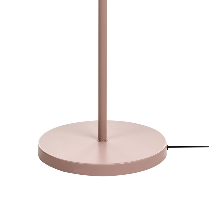 Beliani - LOURENS - Staande lamp - Bruin - IJzer|Linnen