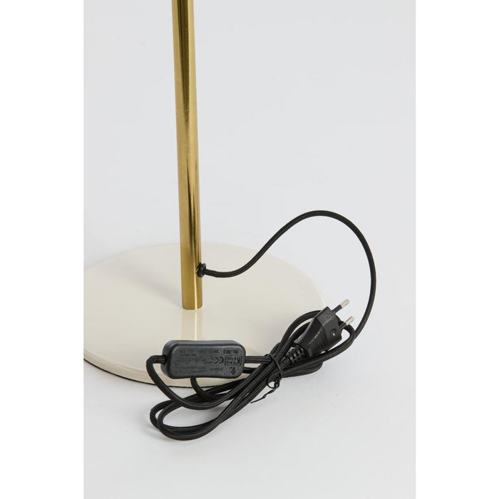Light & Living - tafellamp - Surin - beige - metaal - bureaulamp -