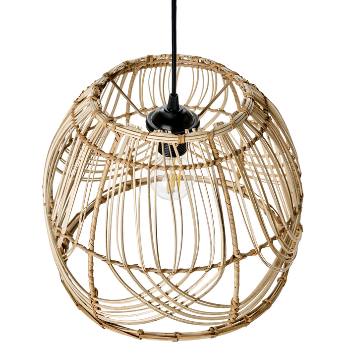 Beliani - POSTRERO - Hanglamp - Naturel - Rotan