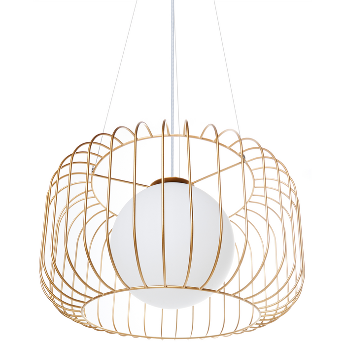 Beliani - BAIROA - Hanglamp - Goud - IJzer