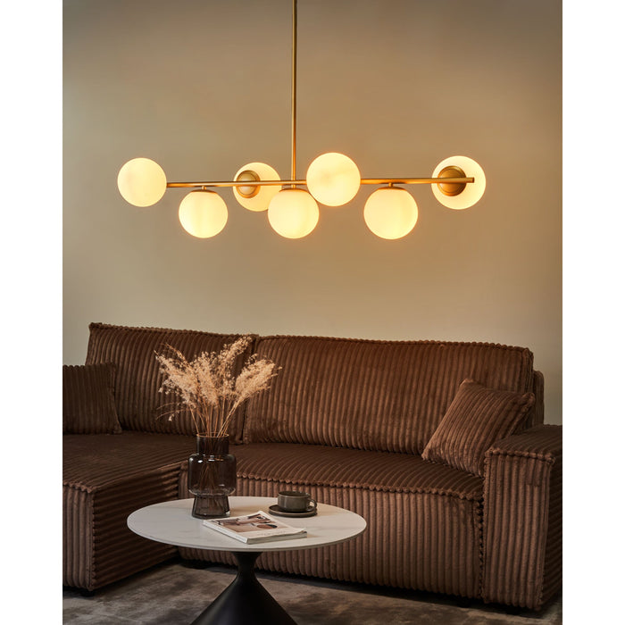 Beliani - KARLA - Hanglamp - Goud - Metaal