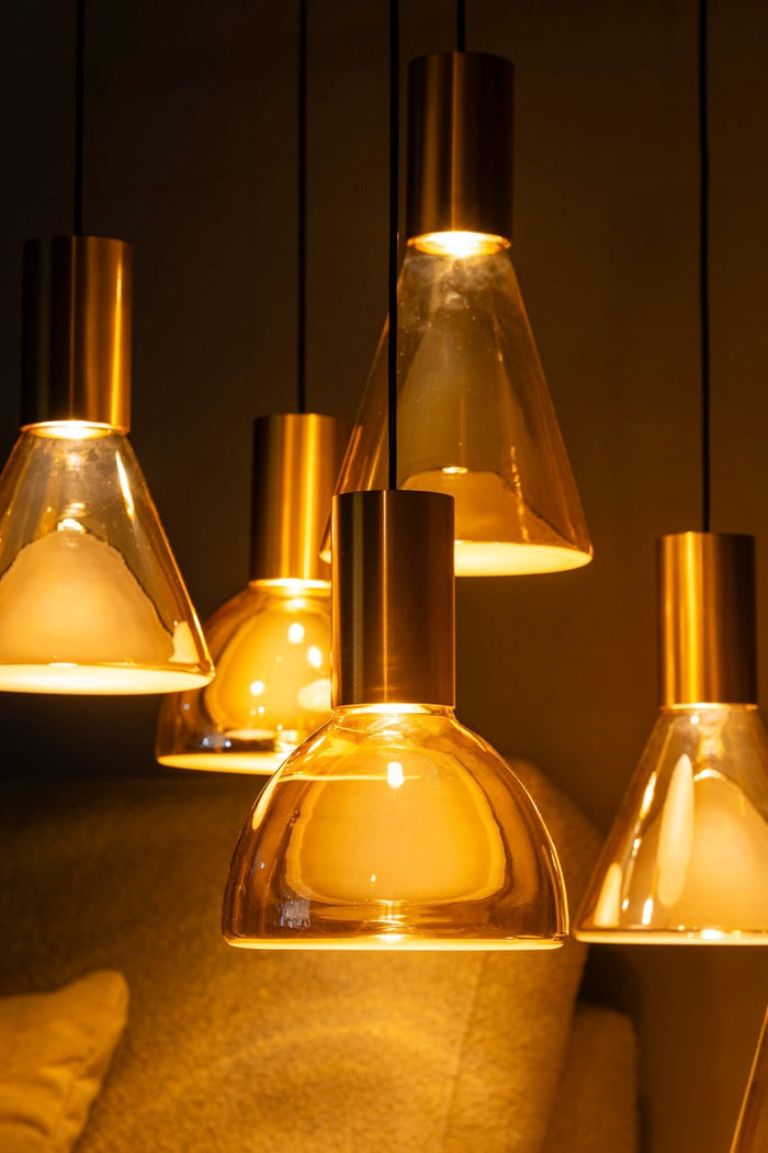 ETH Lisa Plafoniere brons 1xGU10 ex.bulb