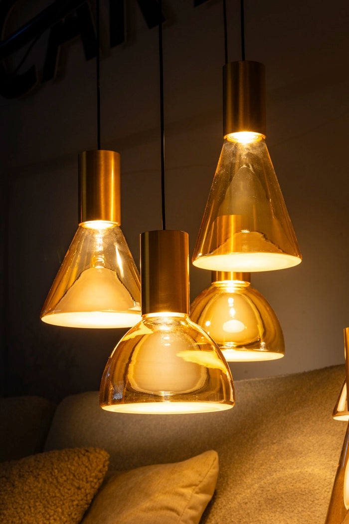 ETH Lisa Plafoniere brons 1xGU10 ex.bulb