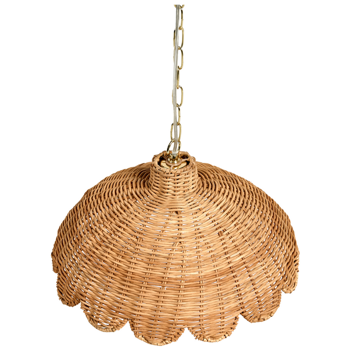 Beliani - KUKULE - Hanglamp - Natuurlijk - Rotan