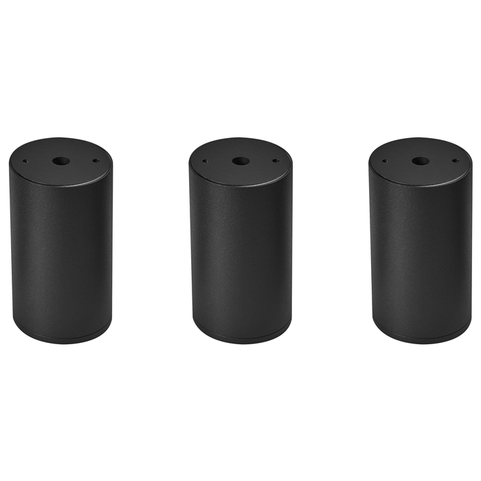 Beliani - BARCALA - Plafondlamp set van 3 - Zwart - Metaal