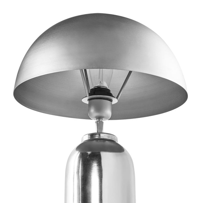 Beliani - JALANGI - Tafellamp - Zilver - 55 cm - IJzer