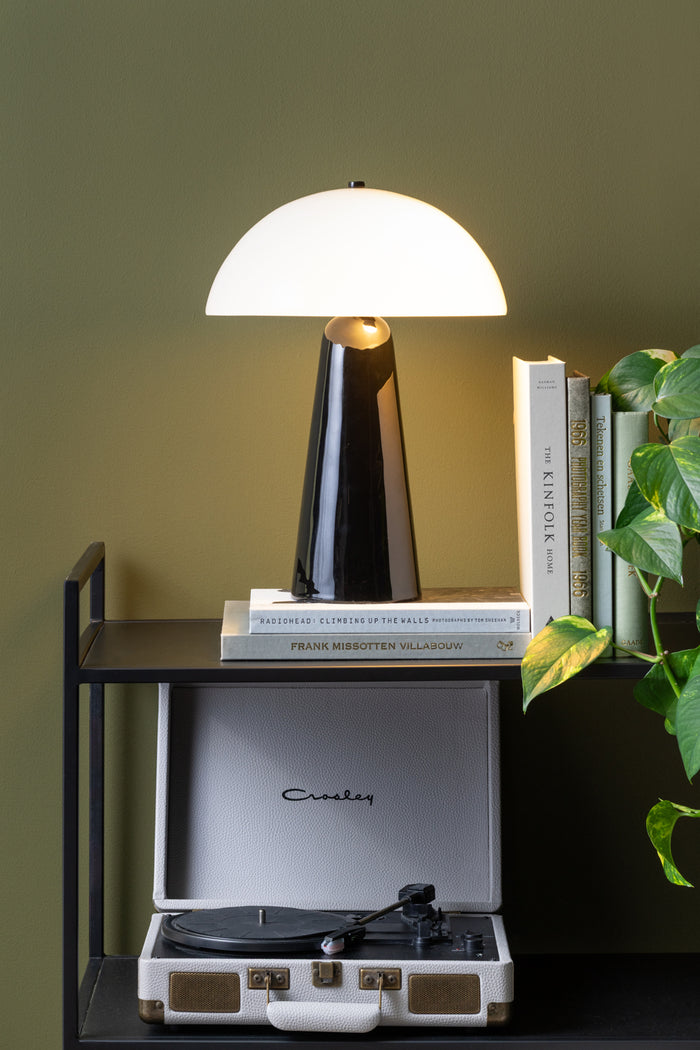 Leitmotiv - Tafellamp Vidrio Centro - Zwart