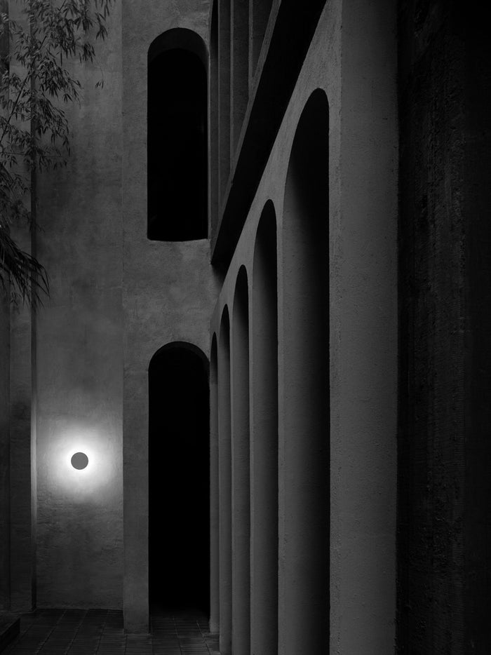 Camouflage 140 wandlamp LED 2700K cement