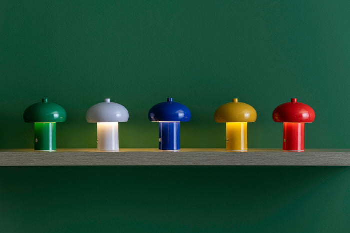 Leitmotiv - Tafellamp Retro Seta LED - Helderoranje