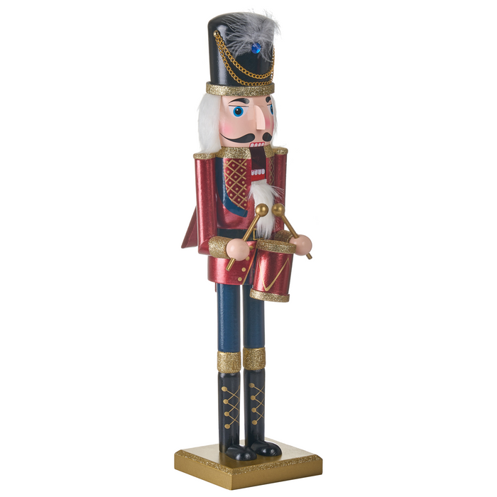 Beliani - HOGSJON - Decoratief figuur - Rood - Dennenhout