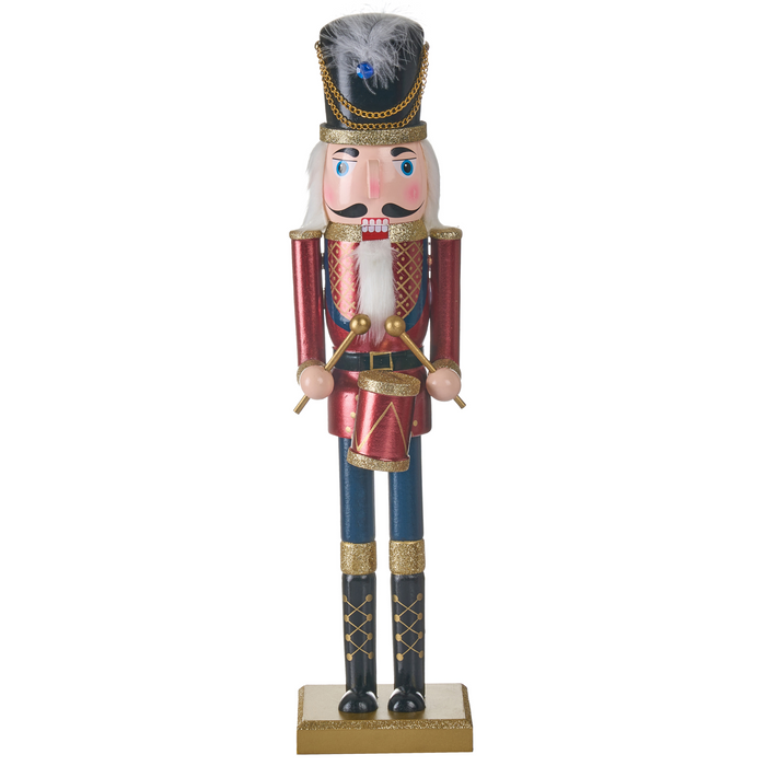 Beliani - HOGSJON - Decoratief figuur - Rood - Dennenhout