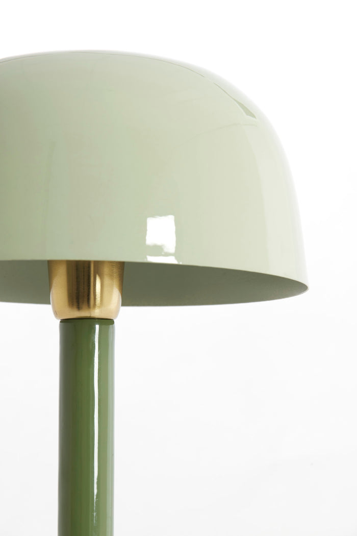 Light & Living - Tafellamp MARIVET - Ø25x37 cm - Groen