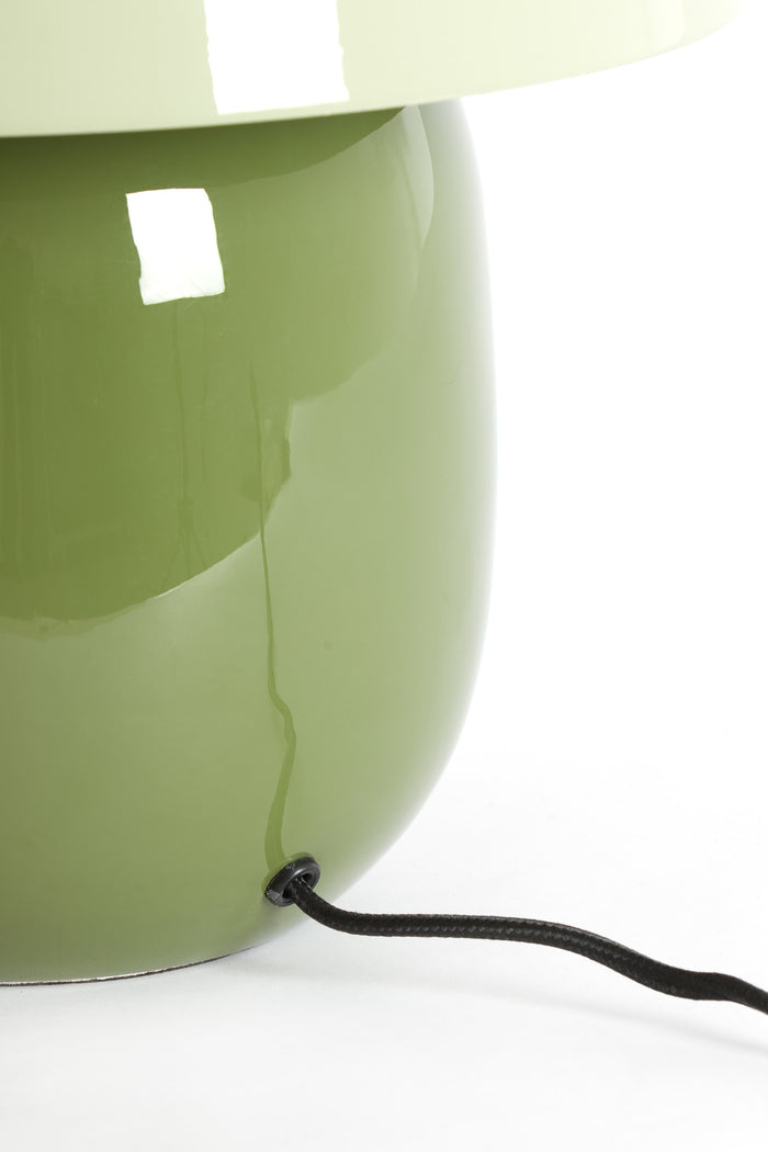 Light & Living - Tafellamp MIMOSA - Ø30x34 cm - Groen