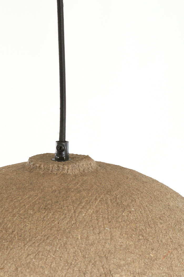 Light & Living - Hanglamp CELMIROS - Ø41x28cm - Grijs