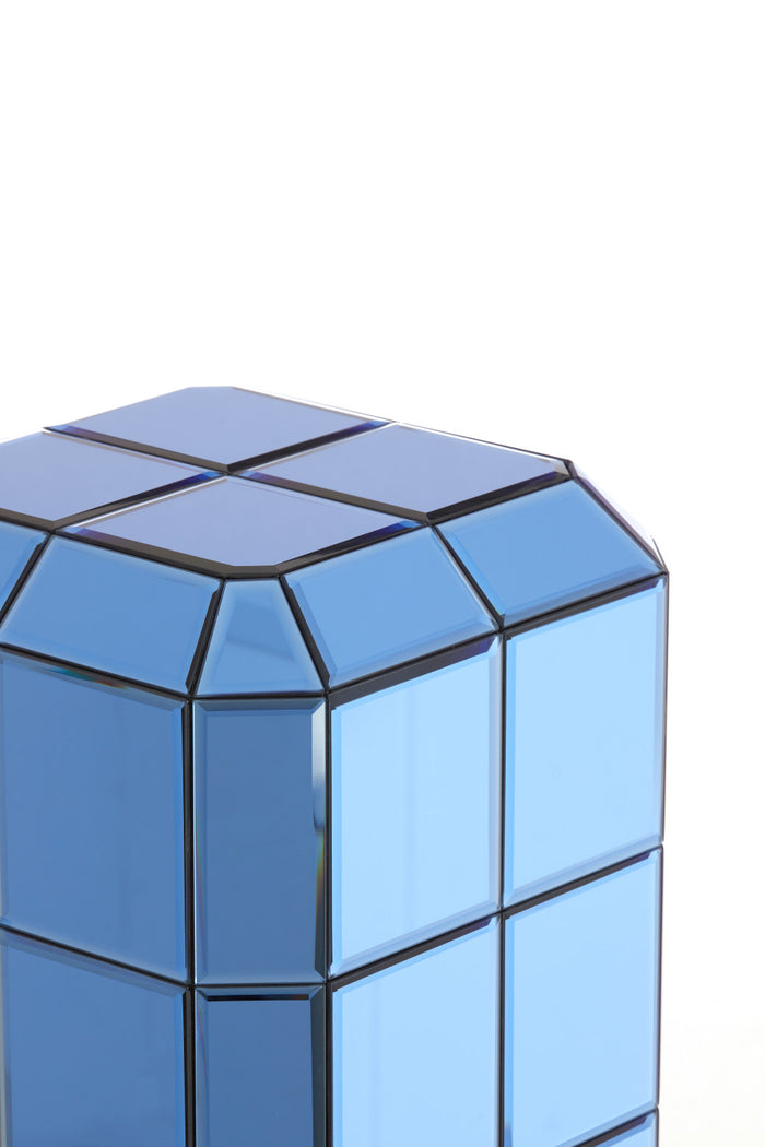 Light & Living - Zuil LUCIANO - Ø30x80 cm - Blauw