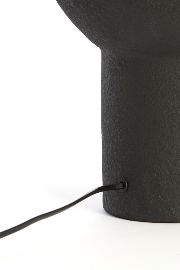 Light & Living - Tafellamp MONK - Ø25x46cm - Zwart