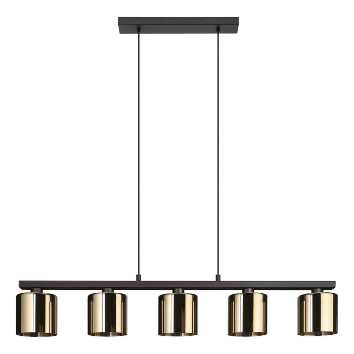 EGLO Cadley Hanglamp - E27 - 121 cm - Goudkleurig glas