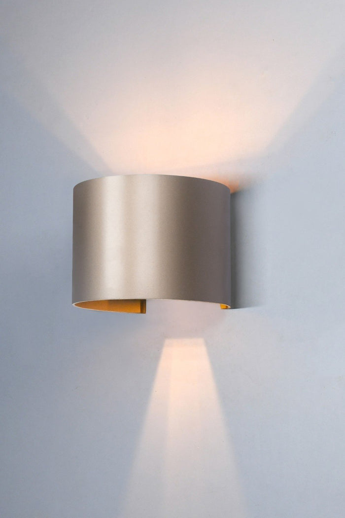 Artdelight Wandlamp Gyro B 13 cm champagne