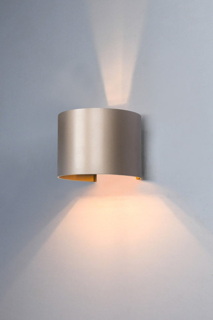 Artdelight Wandlamp Gyro B 13 cm champagne