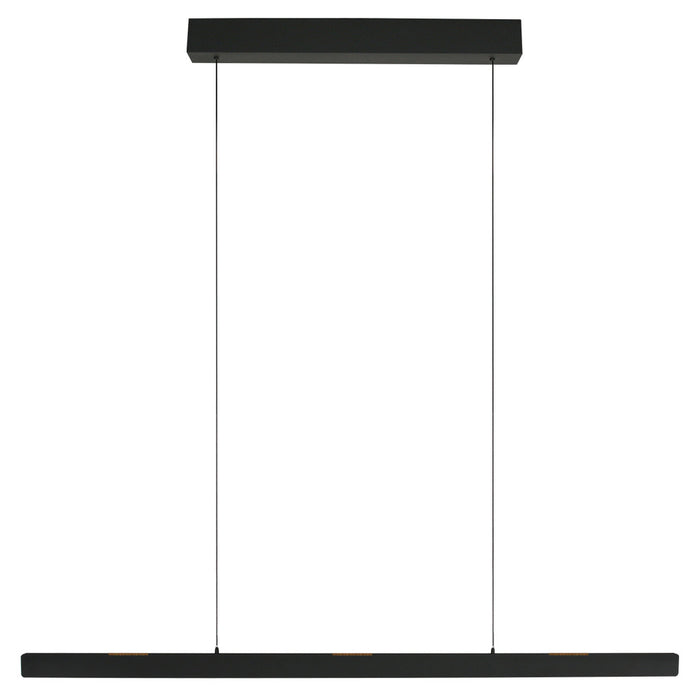 Steinhauer Hanglamp Fluxy Zwart Easy-lift & Sensor-Dimmer L 160cm