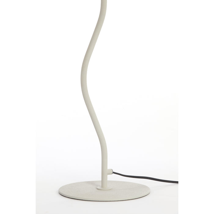 Light & Living - Tafellamp ELIMO - Ø25x67cm - Wit
