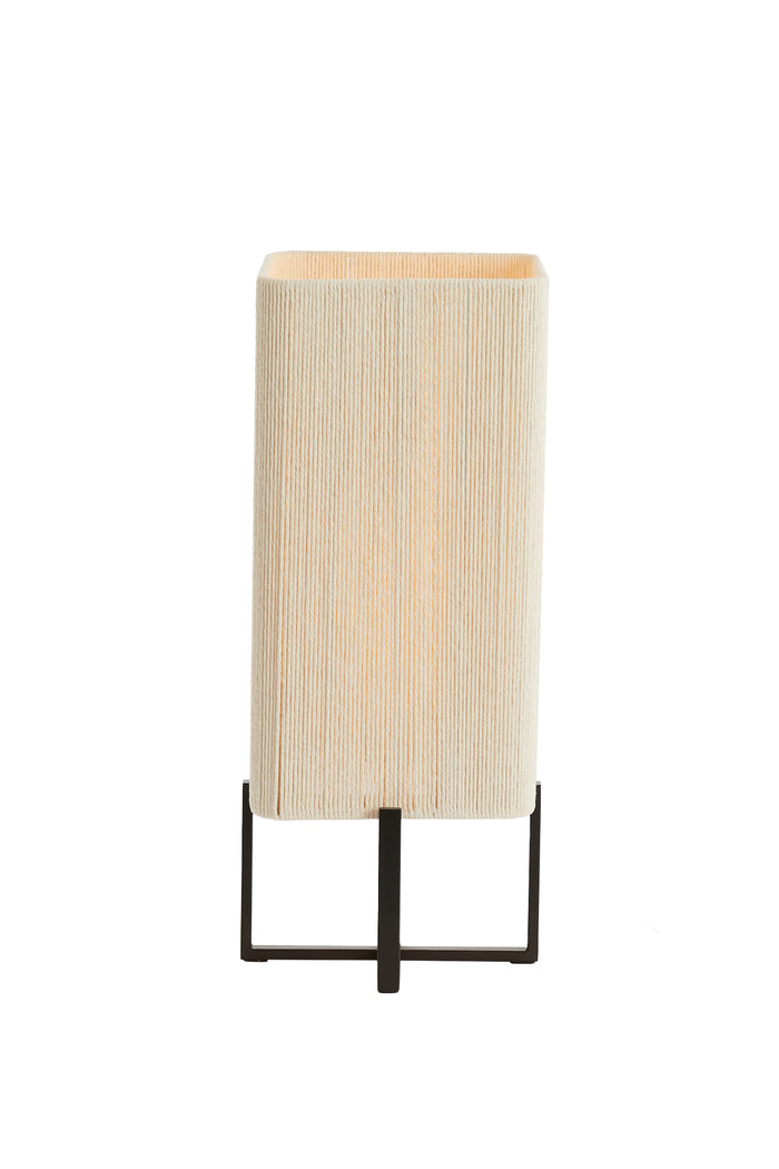 Light & Living - Tafellamp WYN - Ø21.5x50.5cm - Zwart